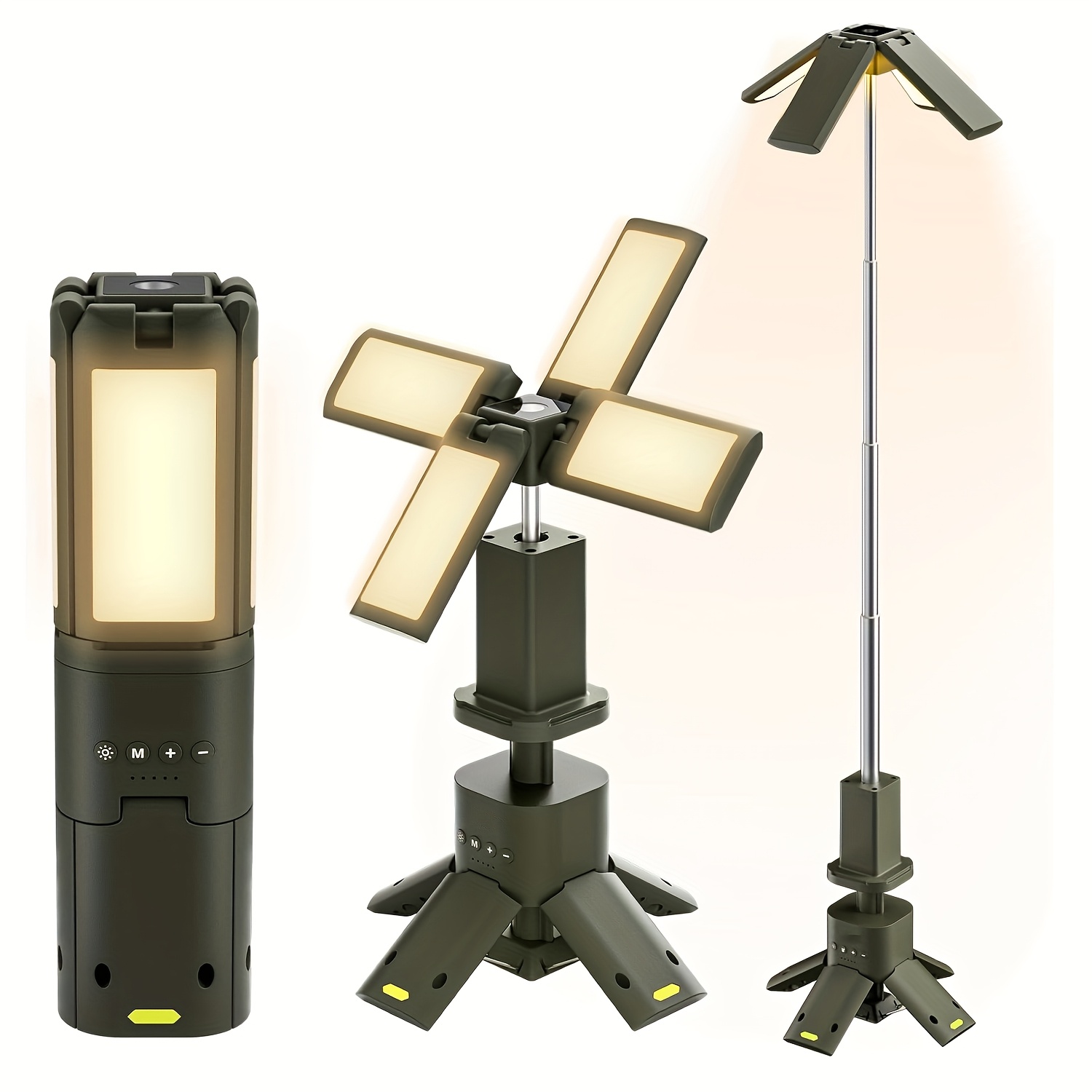 Outdoor Power Lights - Camping Lantern, 14000mAh Rechargeable Camping Lights