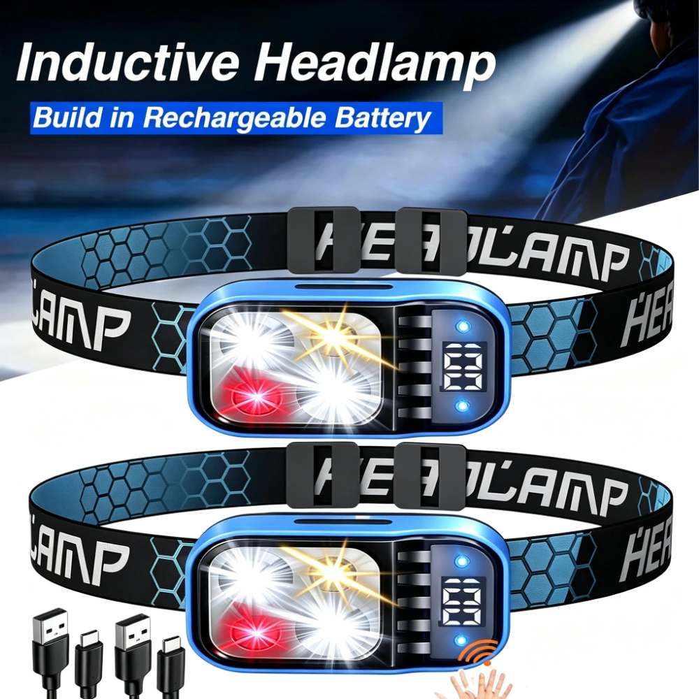 Outdoor Power Works - High Power Rechargeable LED Headlamp with