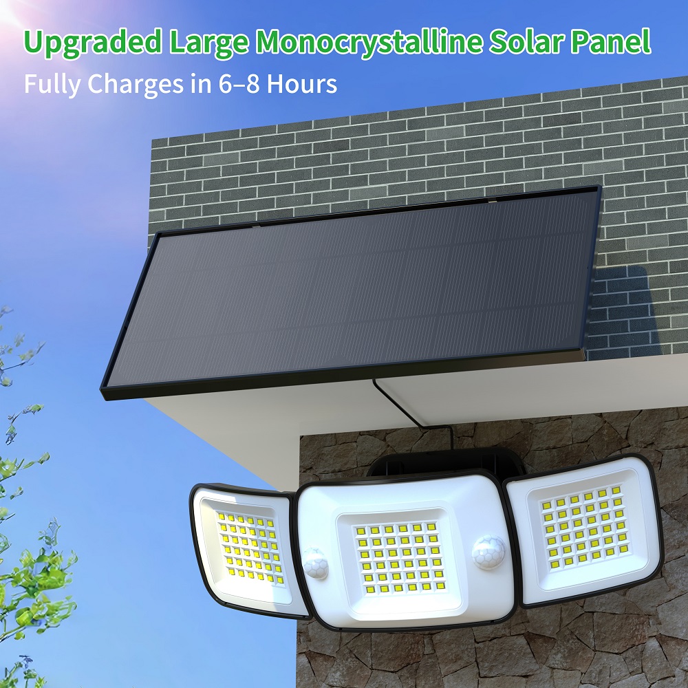 Outdoor Power Outlet Weatherproof - Intelamp Long Life 6000mAh Outdoor Solar