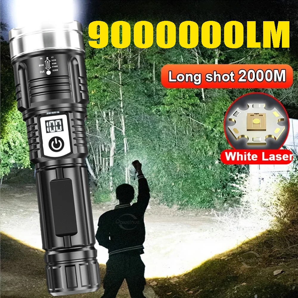 High Power 200000LM LED Flashl – Outdoor Power Lights Bewertung und Preis