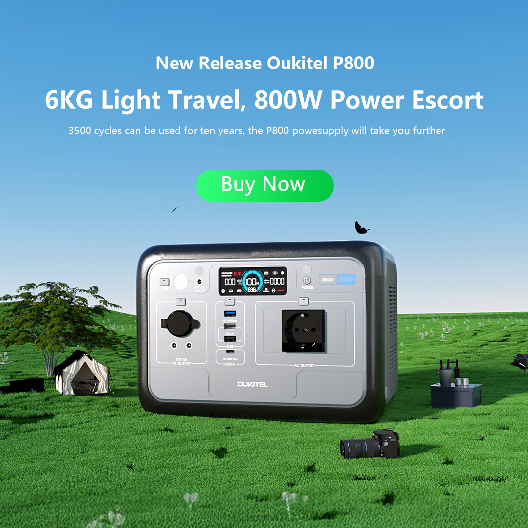 Oukitel P800 Portable Power St – Outdoor Power Outlet Solar Bewertung und Preis