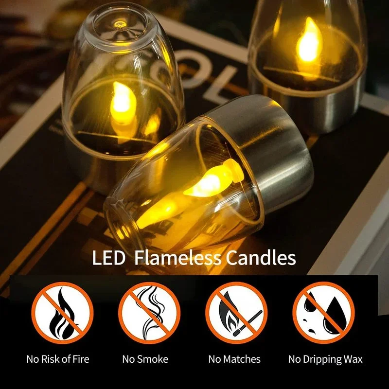 Solar Powered Flameless Candle – Outdoor Power Outlet Solar Bewertung und Preis