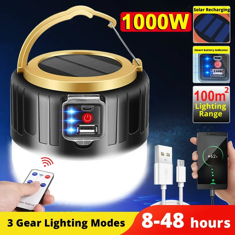 LED Solar Camping Light Power  – Outdoor Power Outlet Solar Bewertung und Preis