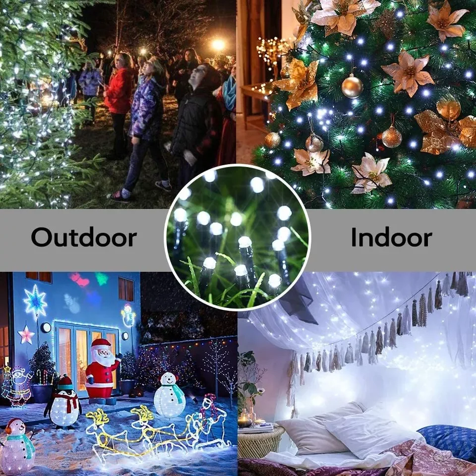 LED Solar Light String 8 Funct – Outdoor Power Outlet Solar Bewertung und Preis