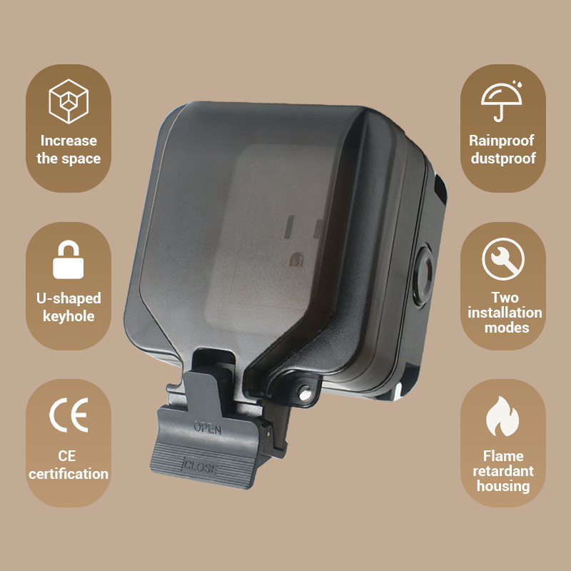 Avoir IP66 Wall Waterproof Soc – Outdoor Power Outlet Weatherproof Bewertung und Preis