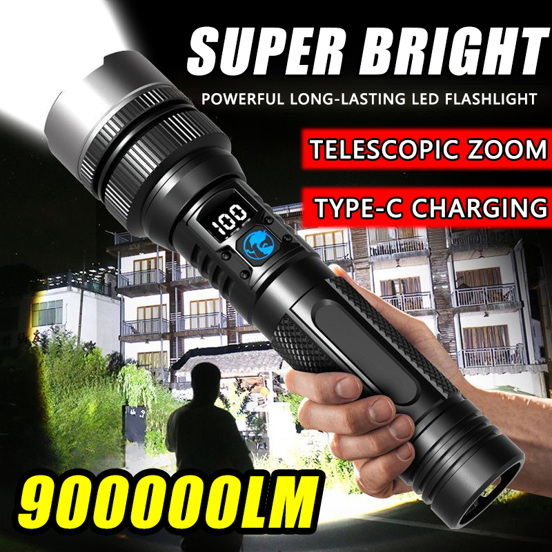 900000LM Powerful LED Flashlig – Outdoor Power Works Bewertung und Preis