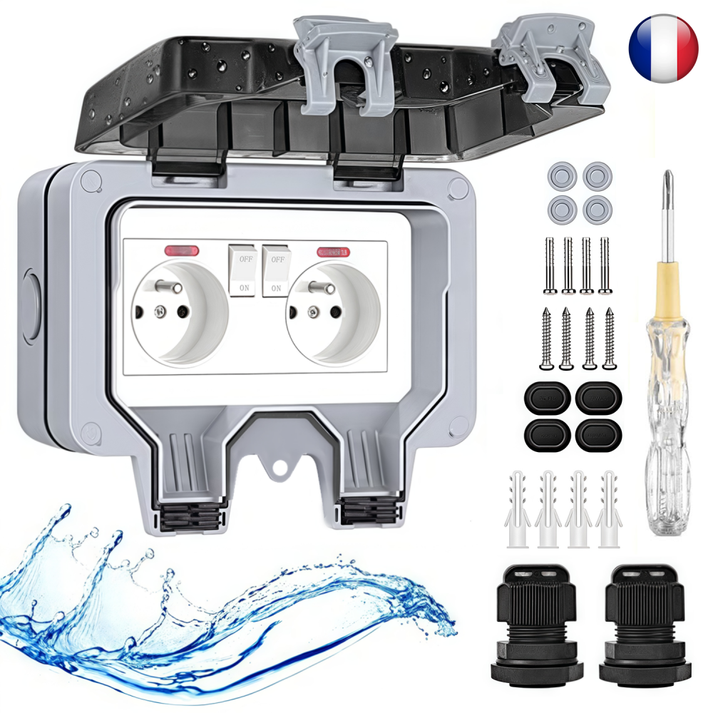 EIOMR France IP66 Weatherproof – Outdoor Power Outlet Weatherproof Bewertung und Preis