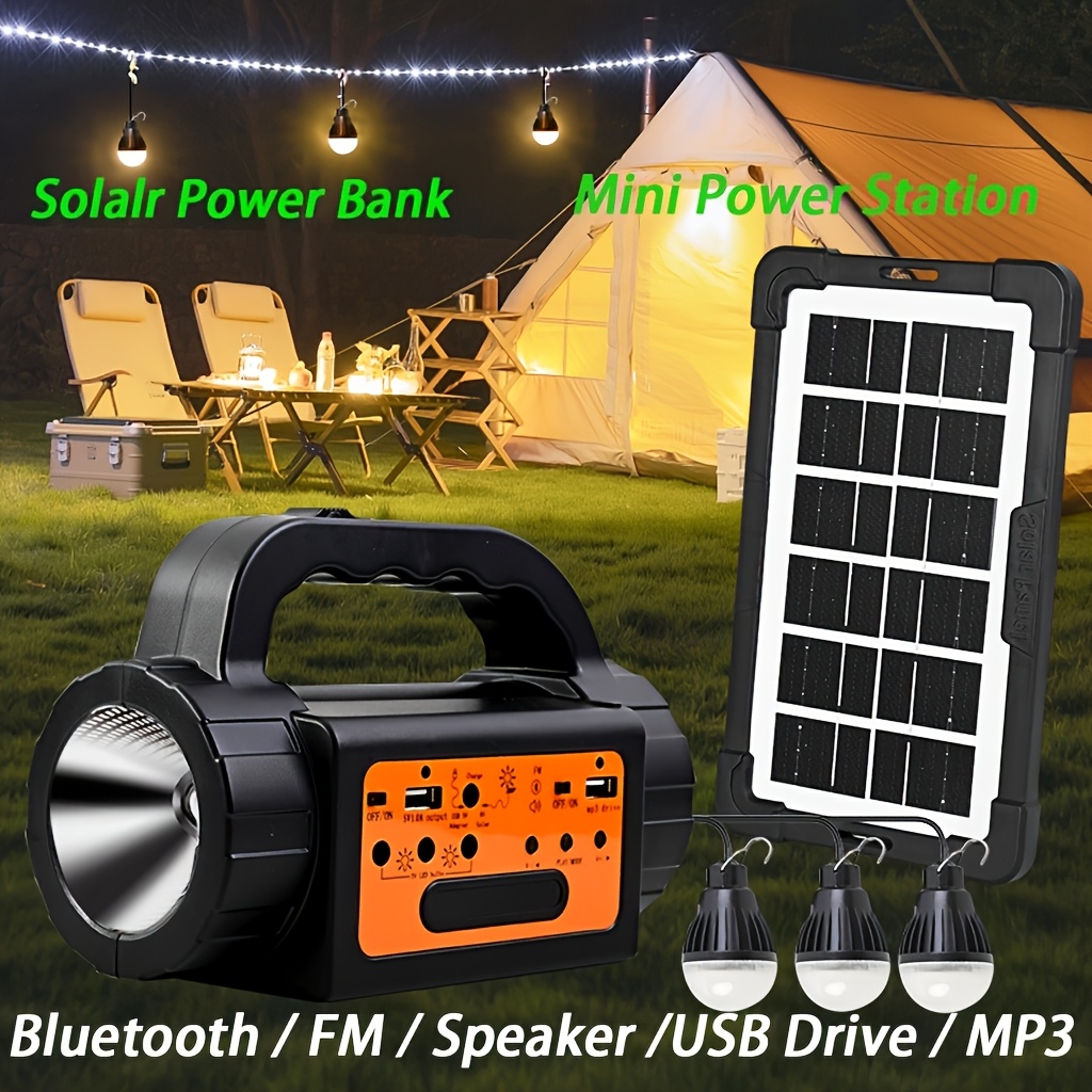 Solar Rechargeable Camping Lig – Outdoor Power Lights Bewertung und Preis
