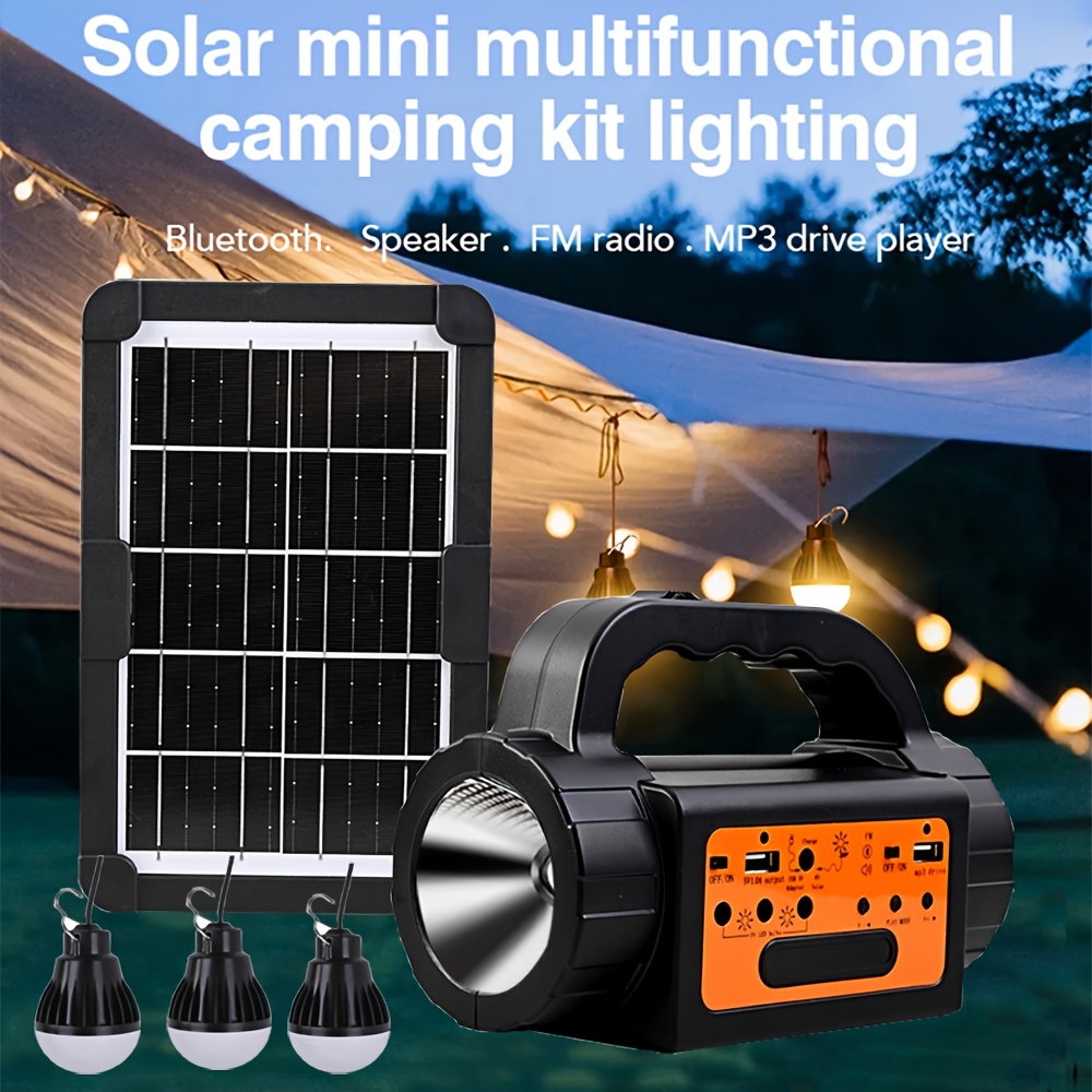 Solar Rechargeable Camping Lig – Outdoor Power Lights Bewertung und Preis
