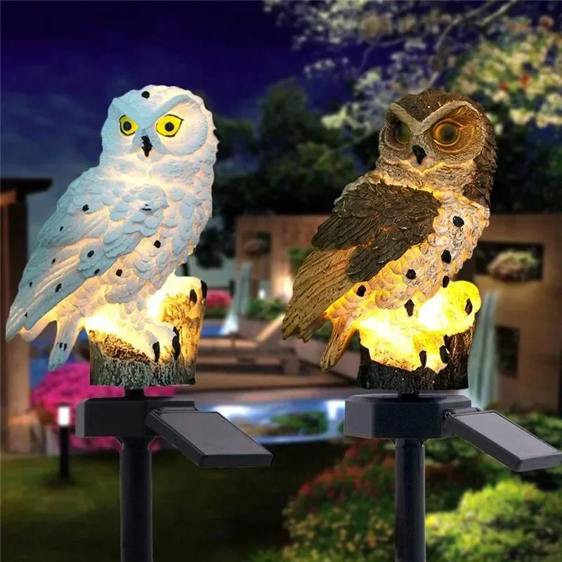 Solar Owl Statue Garden Light  – Outdoor Power Outlet Solar Bewertung und Preis