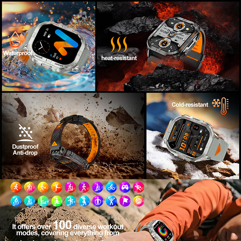 New GPS Smart Watch Men Blueto – Outdoor Power Meter Box Bewertung und Preis