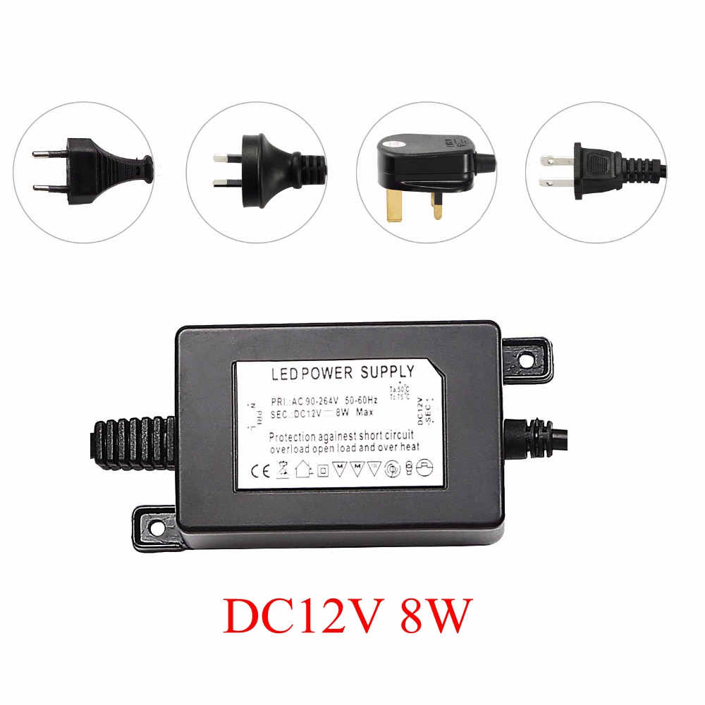 IP67 Waterproof DC12V 8W Trans – Outdoor Power Transformer Bewertung und Preis