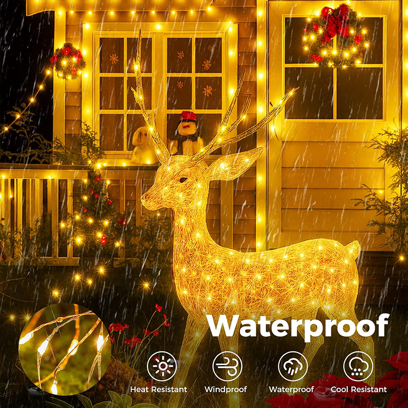 1pcs Solar LED String Lights W – Outdoor Power Outlet Solar Bewertung und Preis