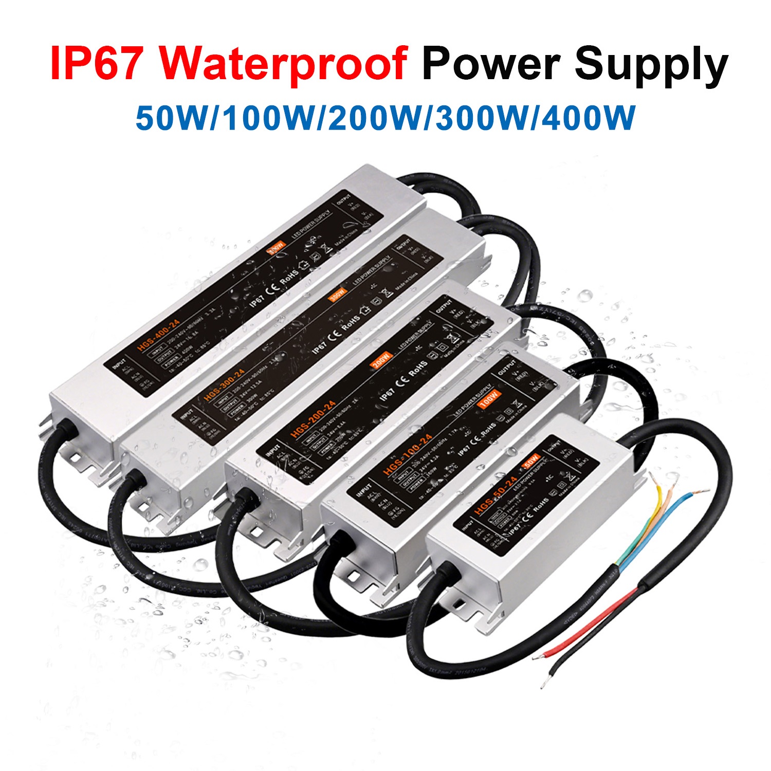 IP67 Waterproof LED Driver AC  – Outdoor Power Transformer Bewertung und Preis