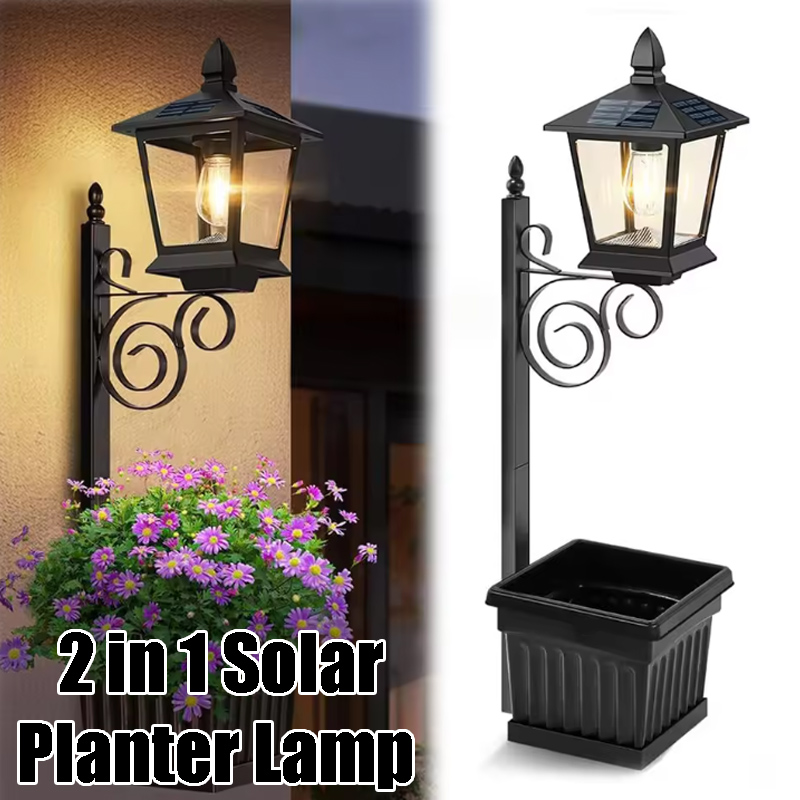 Solar Powered 2-in-1 Flower Po – Outdoor Power Lights Bewertung und Preis