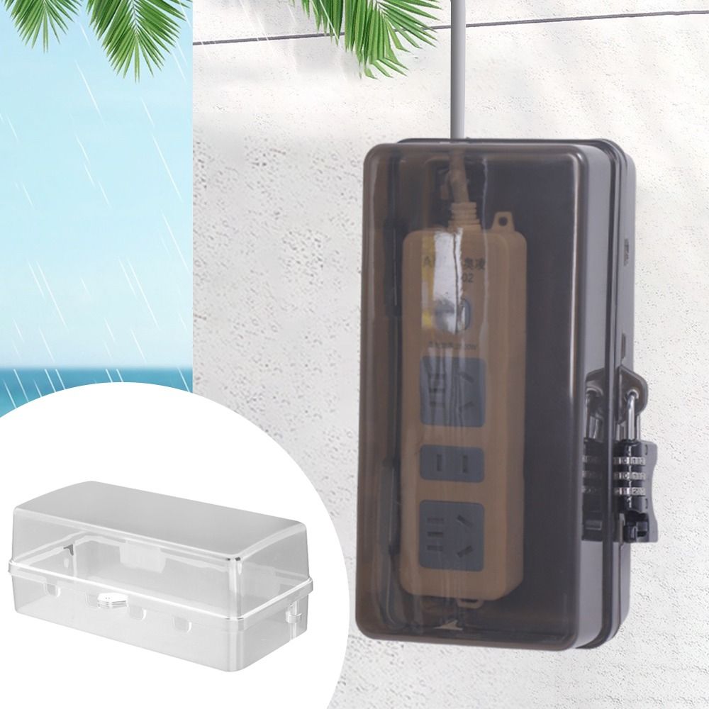 Portable Plastic Plug Box Anti – Outdoor Power Outlet Weatherproof Bewertung und Preis