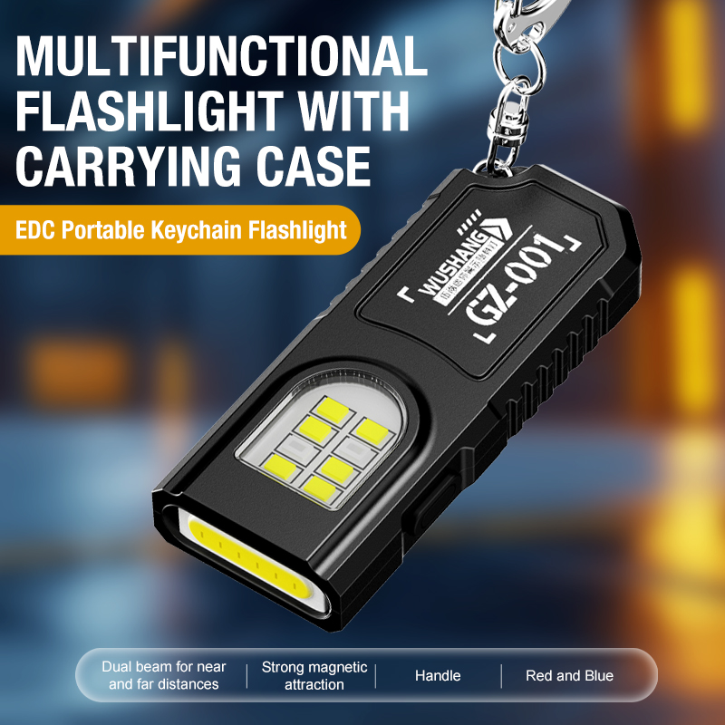 Portable Keychain LED COB Flas – Outdoor Power Lights Bewertung und Preis