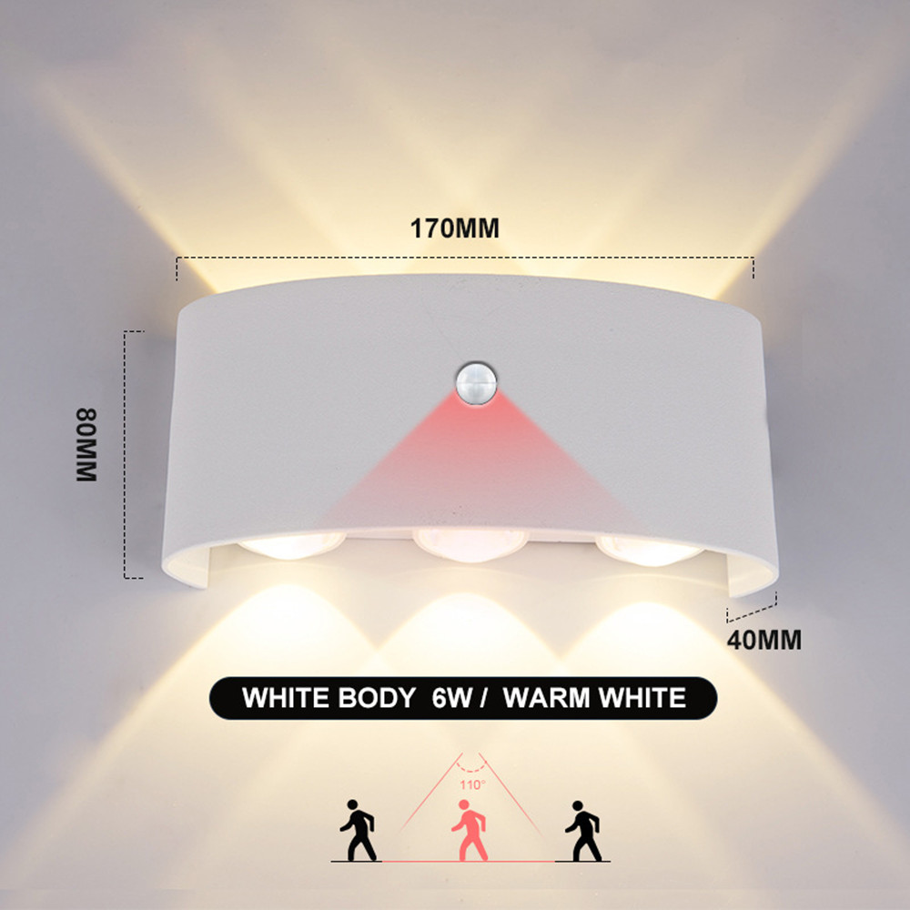 PIR Motion Sensor Wall Lamp AC – Outdoor Power Outlet Weatherproof Bewertung und Preis
