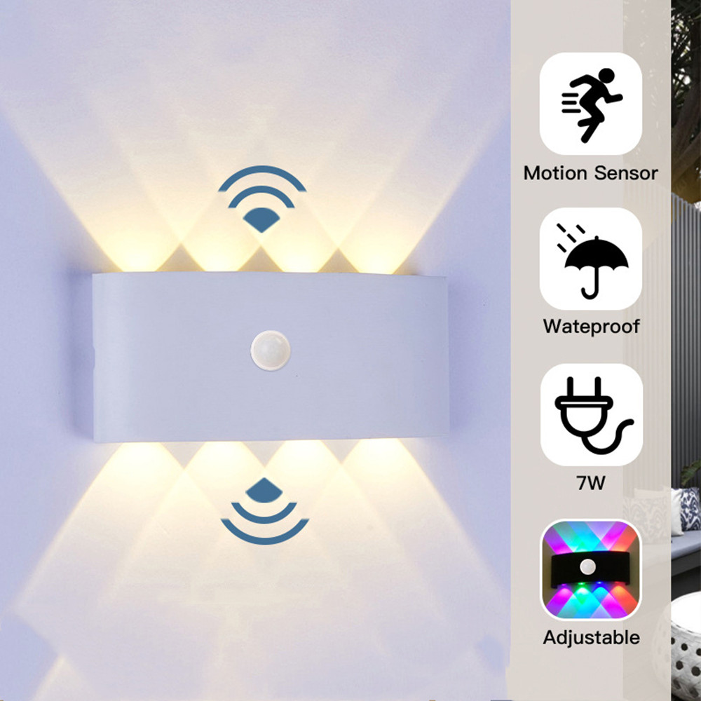 PIR Motion Sensor Wall Lamp AC – Outdoor Power Outlet Weatherproof Bewertung und Preis