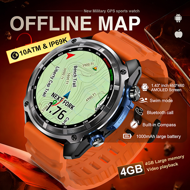 2026 Military GPS Smartwatch O – Outdoor Power Meter Box Bewertung und Preis