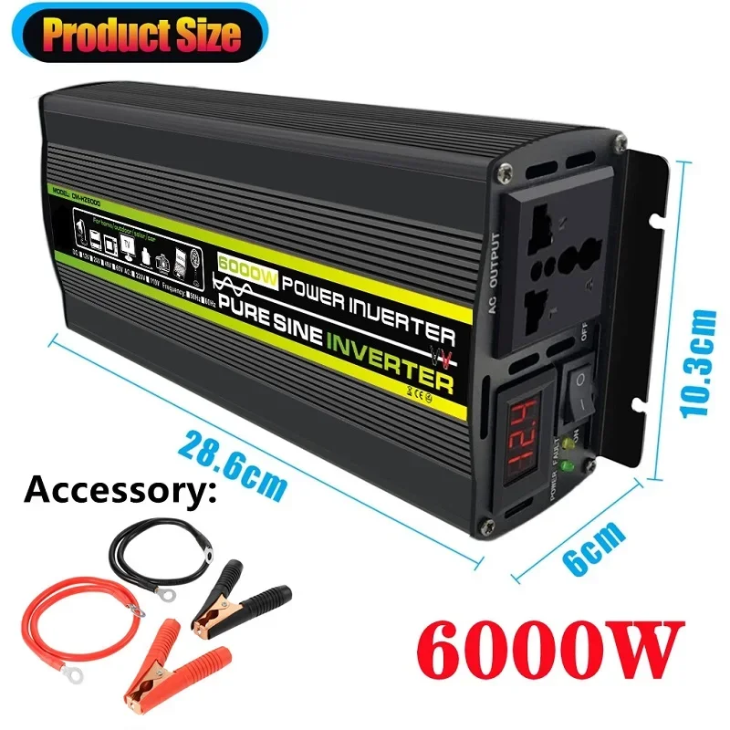 6000W DC12/24V to AC 220V Pure – Outdoor Power Transformer Bewertung und Preis