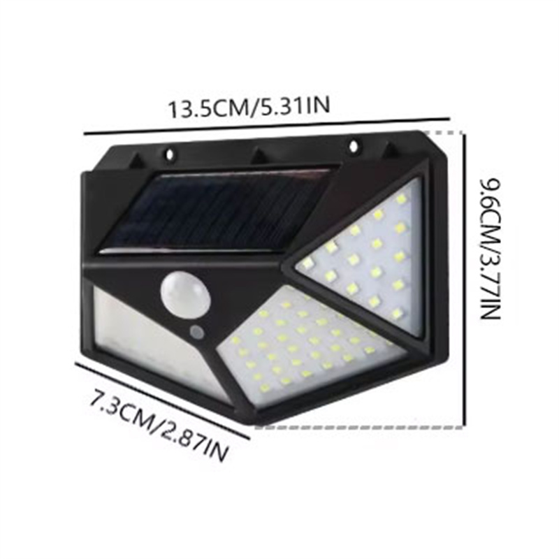 Motion Sensor 100LED Solar Wal – Outdoor Power Outlet Weatherproof Bewertung und Preis