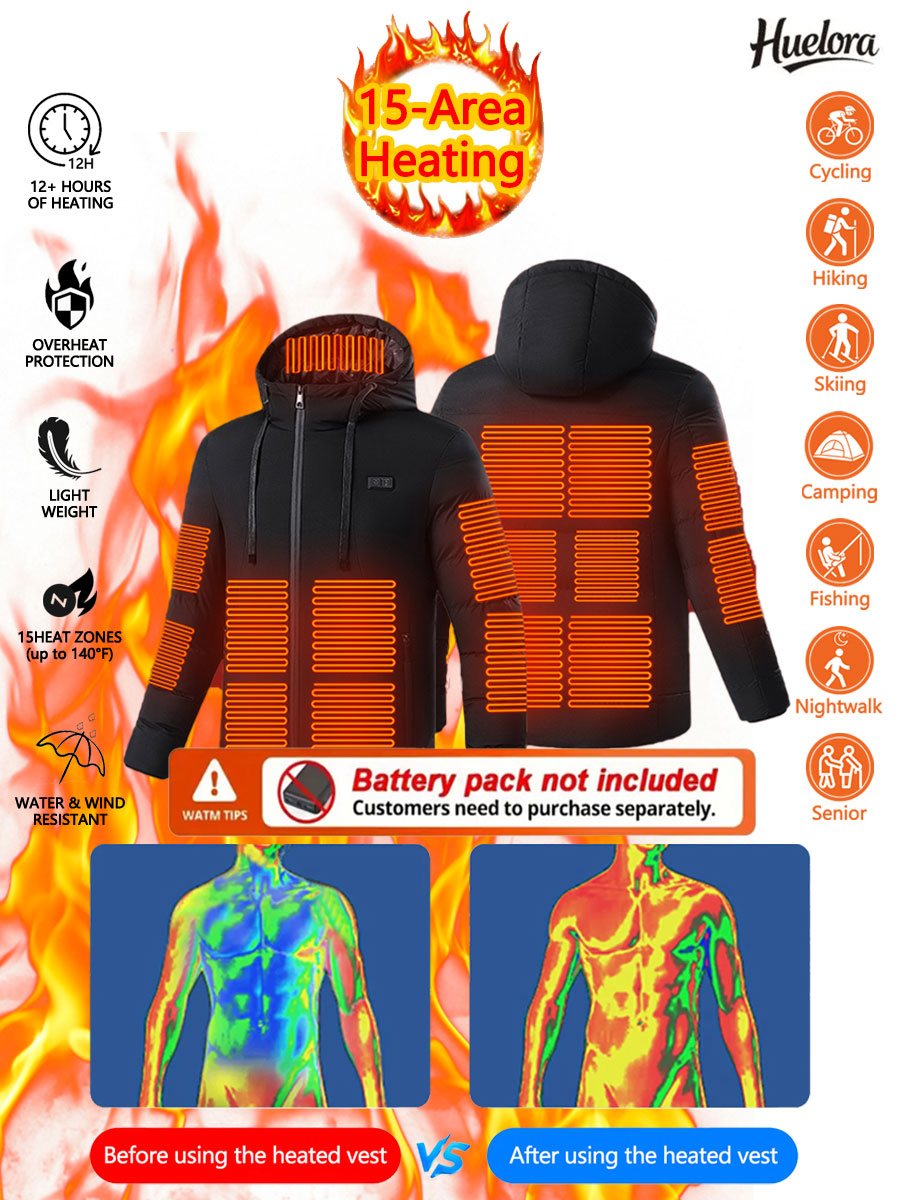 Huelora 11 Area Heated Jacket  – Outdoor Power Works Bewertung und Preis